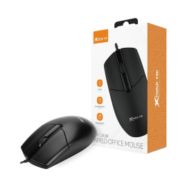 Xtrike Me GM-124 BK Wired Office Mouse, Black